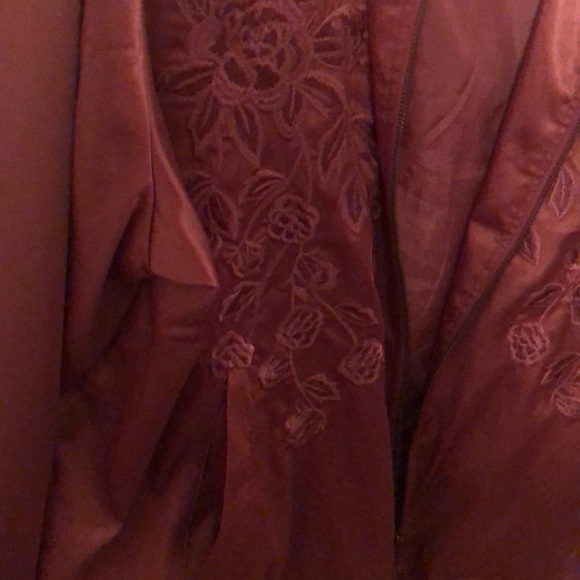 Mauve Satin TORRiD Jacket - Picture 4 of 4